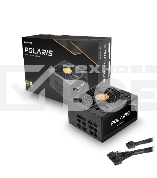 Блок питания Chieftec Polaris PPS-850FC, 850Вт, 80 PLUS Gold, 120мм, модульный, черный