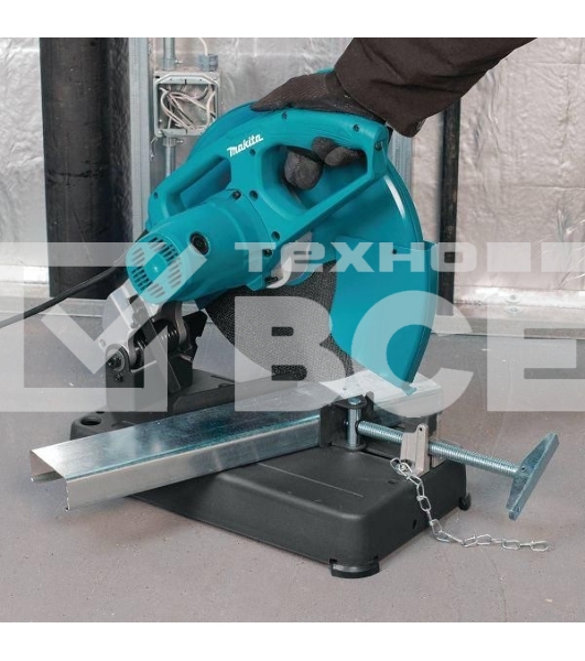 Пилы электрические дисковые, торцовочные Makita LW1401 Пила монтаж,2200Вт,3800об\м,диск-ф355х25.4мм,рез-70х233мм,16.6кг,кор