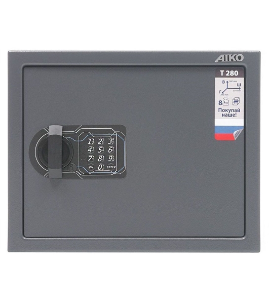 Сейф мебельный Aiko T 280 EL 280x350x300мм электронный