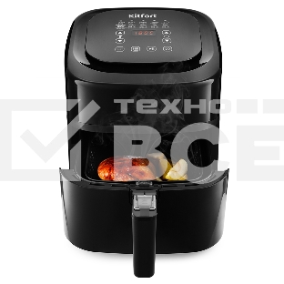 Аэрогриль Kitfort KT-2215 1500Вт черный