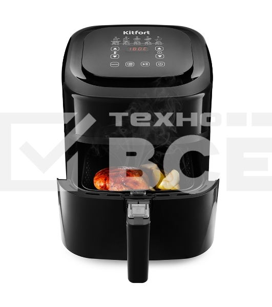 Аэрогриль Kitfort KT-2215 1500Вт черный