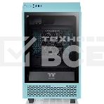 Корпус Thermaltake The Tower 100 Turquoise черный без БП miniITX 1x120mm 3x140mm 2xUSB3.0 audio bott PSU, фото3