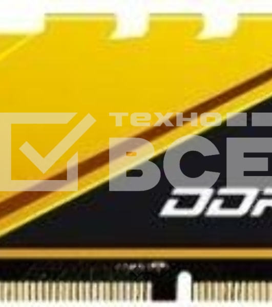 Оперативная память NETAC Shadow, DDR4, 16GB (1x16GB), 3200MHz, CL16, с радиаторами, желтый