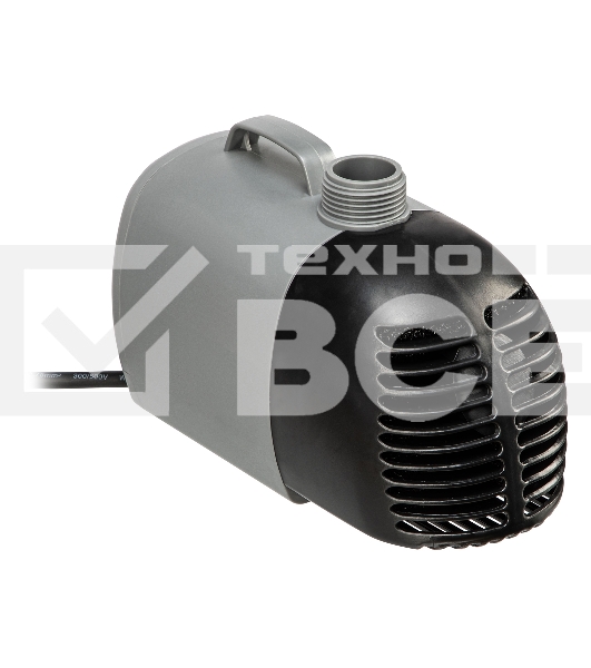 Насос фонтанный FNP110-34, 112 Вт, подъем 3,4 м, 3400 л/ч, колокольчик/каскад/гейзер Denzel