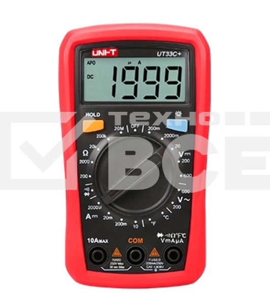 Портативный мультиметр UNI-T UT33C+