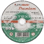 Круг отрезной по металлу+нерж., 180 х 2,0 х 22,2 мм, ПРЕМИУМ (Луга) Россия, фото2