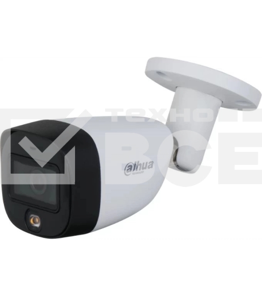 Камера видеонаблюдения аналоговая Dahua DH-HAC-HFW1200CMP-IL-A-0280B-S6 2.8-2.8мм HD-CVI HD-TVI цв. корп.:белый (DH-HAC-HFW1200CMP-IL-A-0280B)