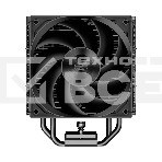 Кулер для процессора PCCooler RZ500 BK (250W, 4-pin PWM, 155mm, Al/Cu, 5x6mm, 1x120mm, 86.73CFM, 32dBA, 2200RPM, S: 1851/1700/1200/115X, AM5/AM4, black), фото6