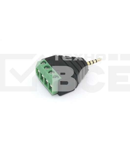 Сборный штекер microJack 2.5 мм 3 канала