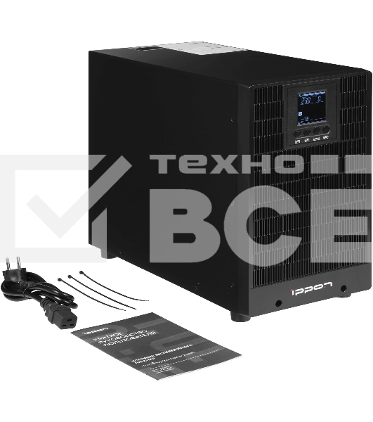Источник бесперебойного питания Ippon Innova TBE 3000 2700Вт 3000ВА черный