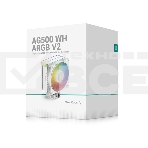 Кулер для процессора DEEPCOOL AG500 WH ARGB V2 белый 120мм алюминий+медь 1850rpm 29.4db 4-pin 240W 155мм, фото11