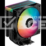 Кулер для процессора DEEPCOOL AG400 BK ARGB V2 черный 120мм алюминий+медь 2100rpm 31.6db 4-pin 220W 154мм, фото5
