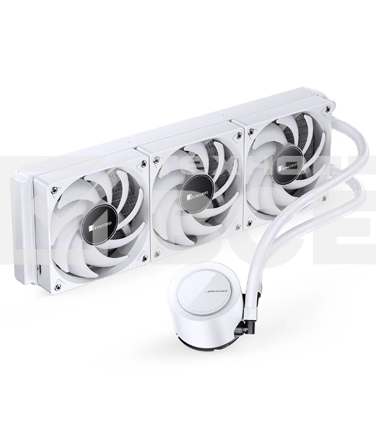 Система жидкостного охлаждения JONSBO TG-360 белый 120мм алюминий+медь 1800rpm 35.4db 4-pin 300W