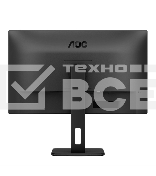 Монитор 27' AOC 27E3QAF IPS 1920x1080, 75 Гц, 4 мс, 16:9, 300 кд/м², HDMI 1.4, DP, VGA, 3.5 Jack, динамики (2x2 Вт), черный