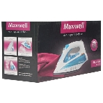 Утюг Maxwell MW-3055B белый/голубой, 2200 Вт, 30 г/мин, 100 г/мин, 280 мл, фото8