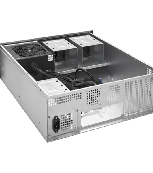 Серверный корпус ExeGate EX293915RUS Pro 3U450-09 (RM 19', высота 3U, глубина 450, БП 400ADS, USB)
