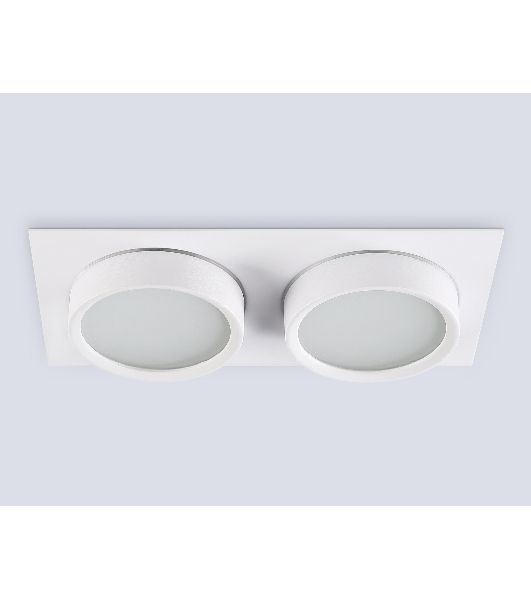Светильник Ambrella light TN6741/2 WH белый IP44 GX53/2 210*110*57
