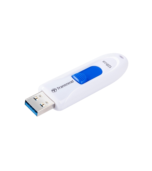 Флешка USB Transcend Jetflash 790 (TS128GJF790W), 128Gb, USB 3.0, R/W 90/40, белый