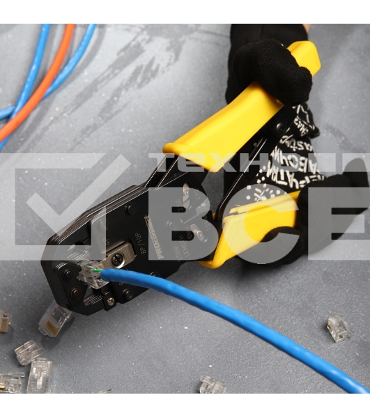 Кримпер PROconnect HT-200R для обжима 8P8C, 6P6C, 4P4C