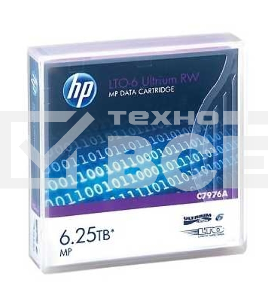 Картридж Hewlett-Packard LTO-6 Ultrium 6.25TB (C7976A)
