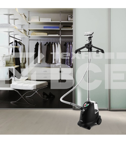 Отпариватель напольный Kitfort KT-978 2200Вт черный/черный