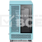 Корпус Thermaltake The Tower 100 Turquoise черный без БП miniITX 1x120mm 3x140mm 2xUSB3.0 audio bott PSU, фото4
