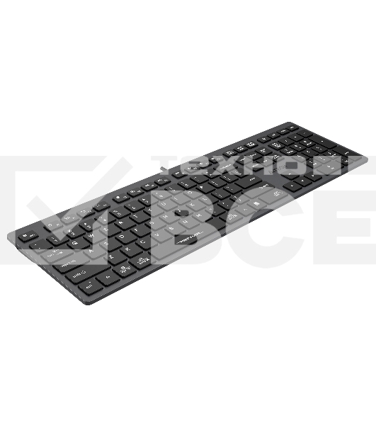 Клавиатура A4Tech Fstyler FX50 проводная, USB, серый