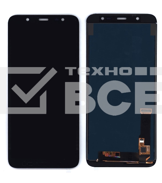 Дисплей для Samsung Galaxy J8 SM-J810F в сборе с тачскрином (TFT) черный