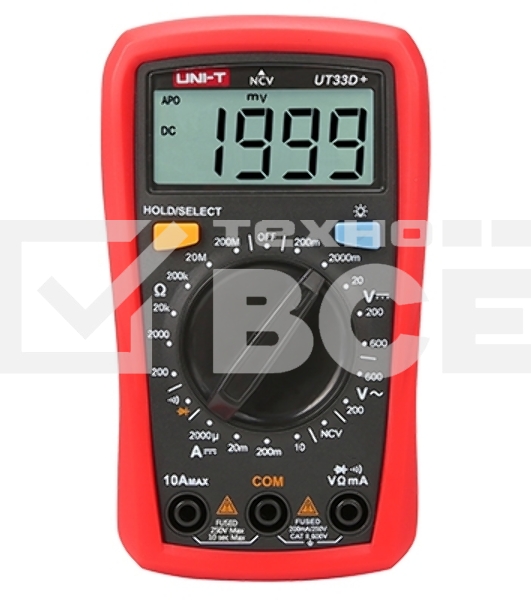 Портативный мультиметр UNI-T UT33C+