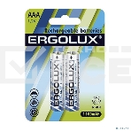 Аккумулятор Ergolux AAA-1100мА.ч Ni-Mh BL-2 NHAAA1100BL2 1.2В (блист.2шт), фото2