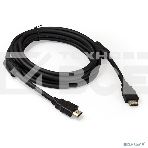 Кабель HDMI Exegate EX287724RUS EX-CC-HDMI2-3.0F (19M/19M, v2.0, 3м, 4K UHD, Ethernet, ферритовые кольца, позолоченные контакты), фото4