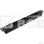Блок розеток горизонтальный ExeGate ServerPro PDU-19H703 Al-7S-C20-SW, 19