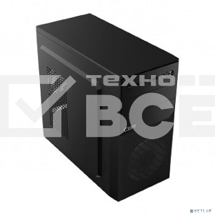 Компьютерный корпус mATX Minitower RD850, c БП PSU-ATX450-12EC, 2*USB 2.0, HD Audio+Mic, Black CBR PCC-MATX-RD850-450W