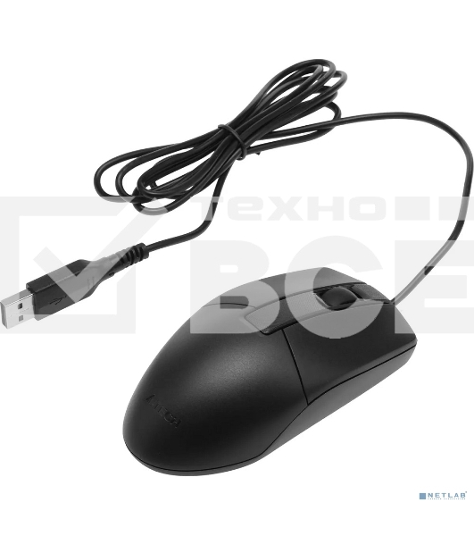 Клавиатура + мышь A4Tech KR-3330S клав:черный мышь:черный USB