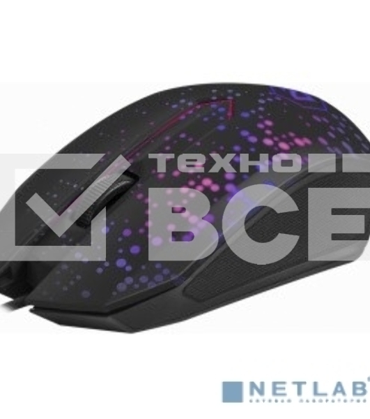 Мышь проводная Defender Event MB-754 черный, 1000 dpi, USB, кнопки - 3