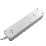 Сетевой фильтр 5bites GARDA SP3W-518 3S, 3x0.75 мм2, 1.8 м, белый, фото 1