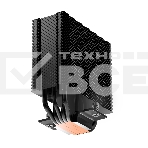 Кулер для процессора PCCooler RZ500 BK (250W, 4-pin PWM, 155mm, Al/Cu, 5x6mm, 1x120mm, 86.73CFM, 32dBA, 2200RPM, S: 1851/1700/1200/115X, AM5/AM4, black), фото5