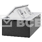 Розетка Cactus CS-SOCKET-EU/USBA-WH для столешницы белый, фото4