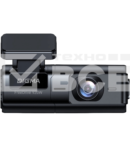 Видеорегистратор Digma FreeDrive 920W черный 2Mpix 1080x1920 170гр. GP1167