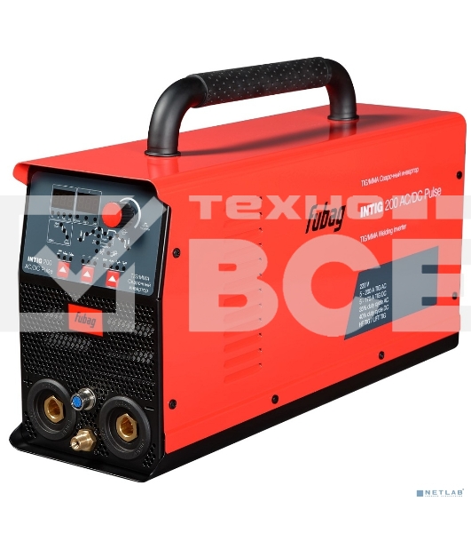 Инвертор сварочный FUBAG INTIG 200 AC/DC PULSE 31412 + горелка FB TIG 26 5P 4m Up&Down 38459 31412.1