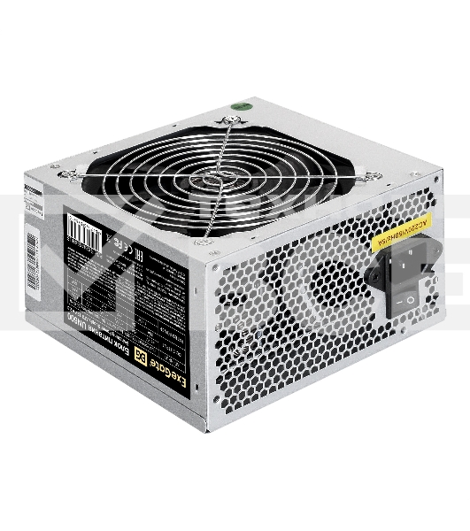 Блок питания ExeGate UN600, 600Вт, 120мм, серебряный