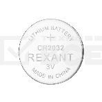 Батарейка литиевая Rexant CR2032 3В блистер 5 шт., фото 1