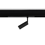 Управляемый светодиодный светильник для шинопровода Magnetic Ambrella light GL1202 BK черный IP20 7W 3000K-6400K 220V 36° D35*80 (Без ПДУ), фото6