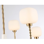 Люстра Ambrella light LH53015/6 BS/FR латунь/белый матовый G9*6 max 40W D690*680, фото5