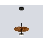 Светильник Ambrella light LH72607 BK/CF черный/кофе 6W 3000K D300*260-1770, фото7