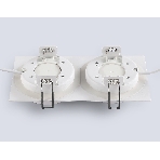 Светильник Ambrella light TN6741/2 WH белый IP44 GX53/2 210*110*57, фото5