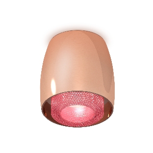 Светильник Ambrella Light XS1144011 PPG/PI золото розовое полированное/розовый MR16 GU5.3 (C1144, N7193)