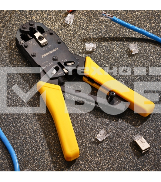 Кримпер PROconnect HT-200R для обжима 8P8C, 6P6C, 4P4C