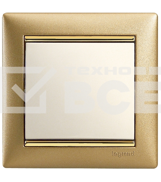 Выключатель Legrand 774301 Valena простой 10 Ax (слоновая кость)