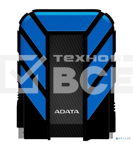 Внешний жесткий диск AData USB 3.1 1Tb AHD710-1TU3-CBL HD710P DashDrive Durable (5400rpm) 2.5